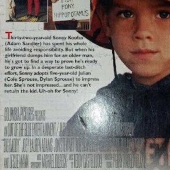 Big Daddy VHS Movie Adam Sandler Drama PG-13 - Picture 2 of 2